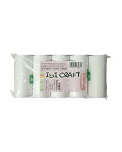 Rollo termico blanco autoadhesivo x3 mts x5 UNIDADES