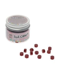 Lacre En Perlas Para Sellos 20gr Velas Ibi Craft Color Bordo (659102)