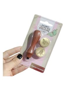 Kit Sello Para Lacre Mango + Bronce X 2 Vintage