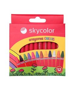 Crayones chiquis x12 unidades