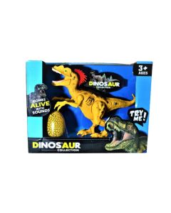 Dinosaurio C/Luz y Sonido articulado + Huevo c/sorpresa