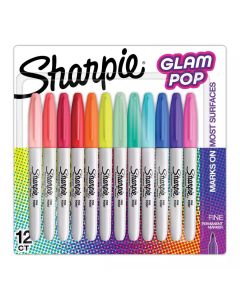Marcadores Permanentes Glam Pop x12