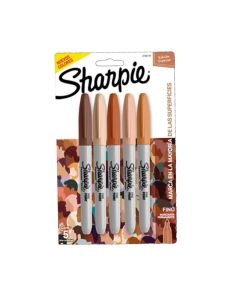 Marcadores permanentes retratos x6 unidades