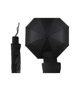 Paraguas mango corto negro
