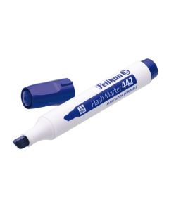 Marcador Pizarra 442 Azul Punta Biselada
