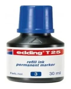 Tinta permanente para marcadores T25 azul