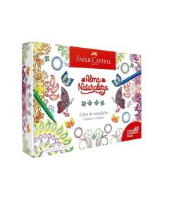 Set de marcadores fiesta x60 con libro de mandalas