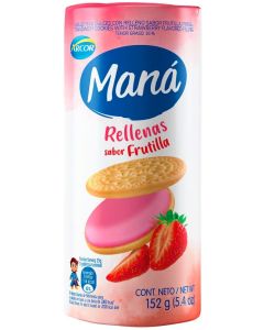 Mana rellenas frutilla 152 gr.