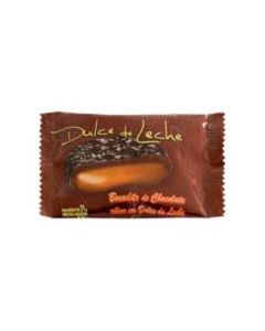 Bocadito de chocolate relleno de dulce de leche