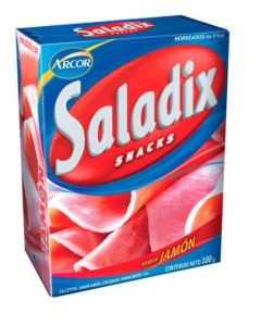 Saladix snacks Jamon 100 grs,