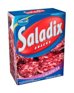 Saladix caja calabreza 100 grs,