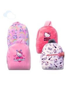 Set Mochilita Hello Kitty Con Acessorios