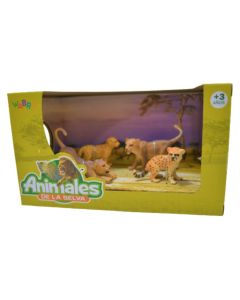 Animales de la selva x4