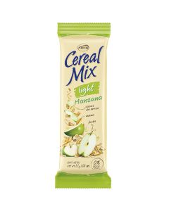 Barra de cereal mix light manzana y avena