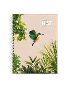 Cuaderno A4 70 hojas cuadriculadas NAT