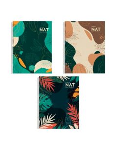 Cuaderno A4 80 hojas cuadriculadas NAT