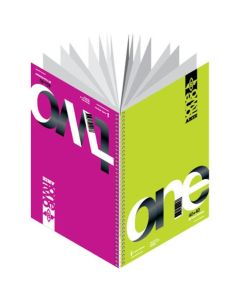 Cuaderno A4 Duo Arte 40 Hojas Rayadas + 40 Hojas Cuadriculadas Tapa PVC