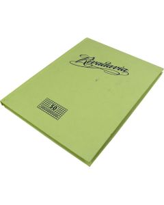 Cuaderno Tapa Dura Cuadriculado X50 Hojas