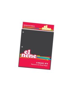 Repuesto de Dibujo Negro Nº6