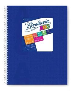 Cuaderno nº3 Espiralado ABC 60 Hojas Rayadas Azul