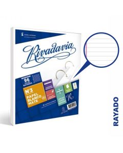 Repuesto Nº3 96 Hojas Rayadas