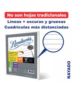Rep N°3 Aula Universal 96 hojas rayadas