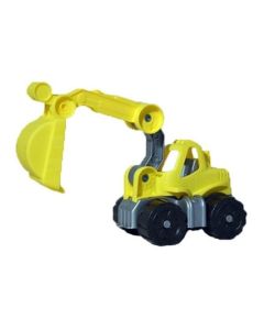 Excavadora mini amarilla