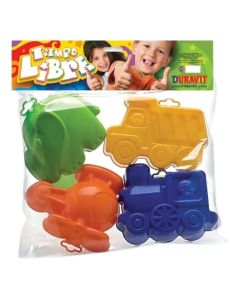 Kit de 4 moldes para playa