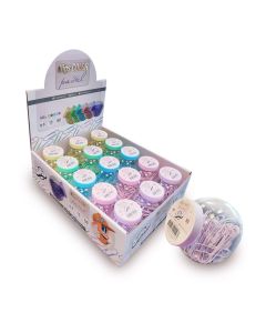 Clips color pastel N°6 50 mm. x60 unidades 'Varios colores'