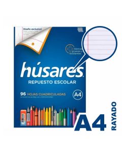 Repuesto A4 96 Hojas Rayadas