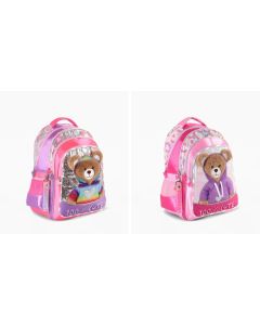 Mochila espalda teddy con luz 18´´  'Varios modelos'