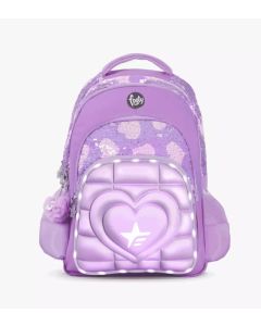 Mochila Espalda 18'  Super Heart con luz