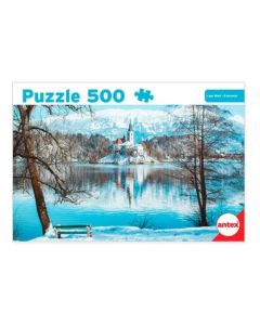 Puzzle 500 piezas lago bled
