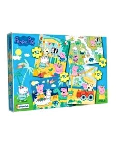 Puzzle peppa pig 3 x 1