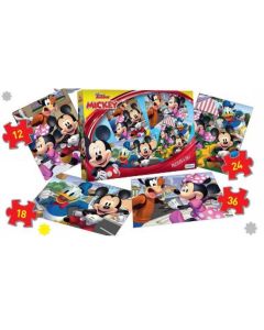 Puzzle Mickey 4 en 1