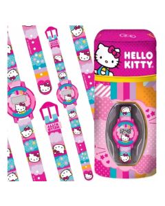 Reloj en Alcancia Hello Kitty