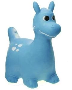 Dinosaurio Saltarin de Goma