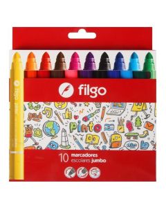 Marcadores Pinto Jumbo x10 unidades