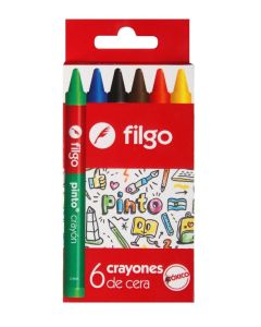 Crayones color x6 unidades