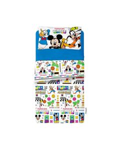 Juego de sabanas 1 1/2 Plazas Mickey