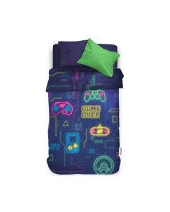 Acolchado gamer 1 plaza y 1/2