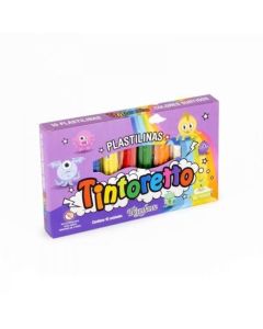 Plastilina de color x10 unidades