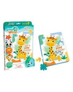 Juego Play World Puzzle Jirafa