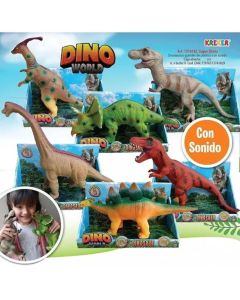 Dinosaurios de 30 cm. con sonido