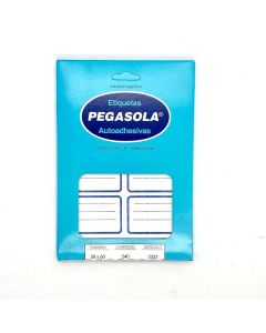 Etiqueta Pegasola N°3333 Escolar Azul x 30 planchas