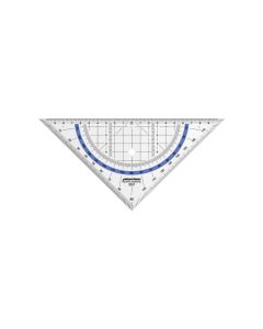 Escuadra multiuso hipotenusa 22 cm. 45°