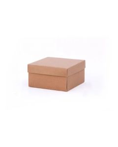 Caja de regalo kraft small 12x6x12 cm.