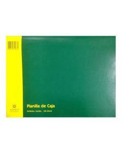Talonario Planilla de Caja