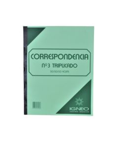 Libro Correspondencia nº3 triplicado