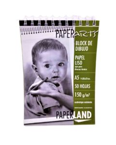 Block Espiralado A5 Liso 150 gr. 50 Hojas